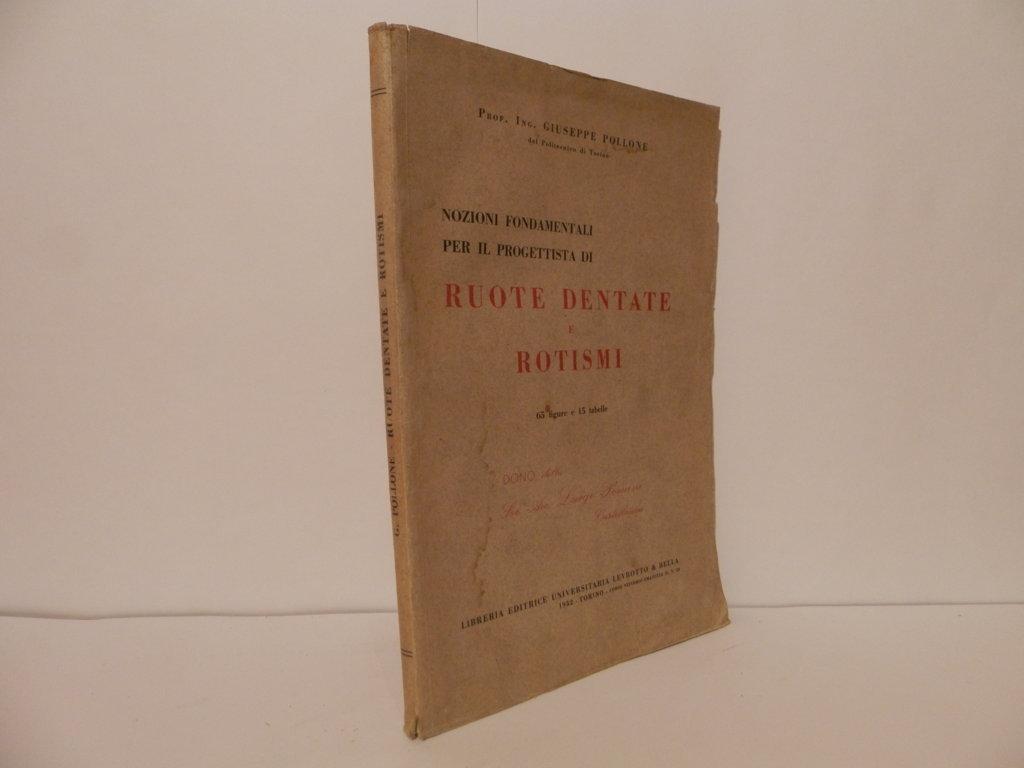 Nozioni fondamentali per il progettista di ruote dentate e rotismi