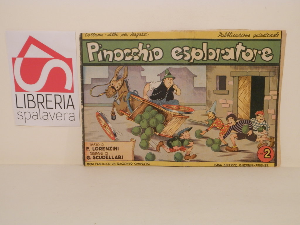 Pinocchio esploratore.