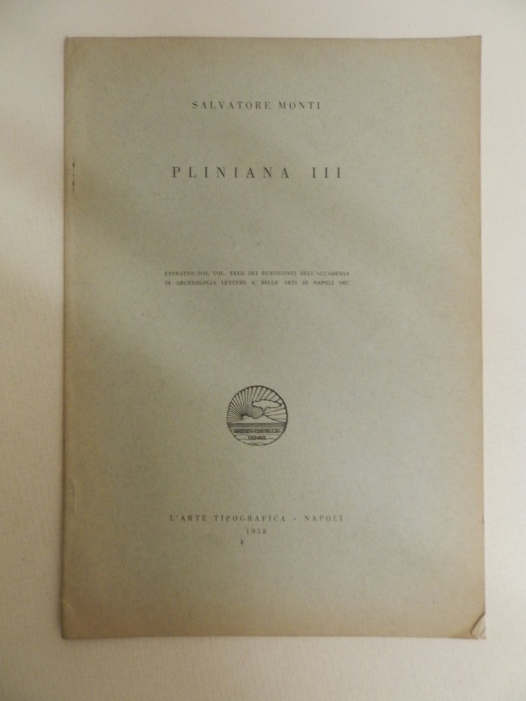 Pliniana III