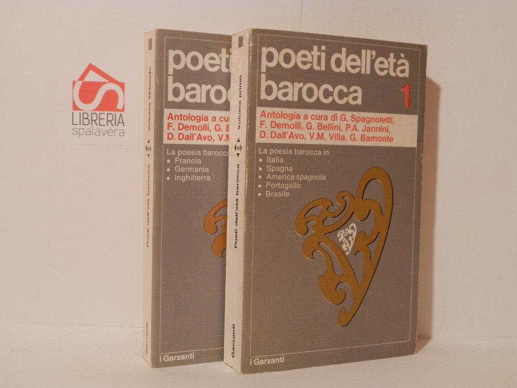 Poeti dell'età barocca. Anttologia. 1: La poesia barocca in Italia, …