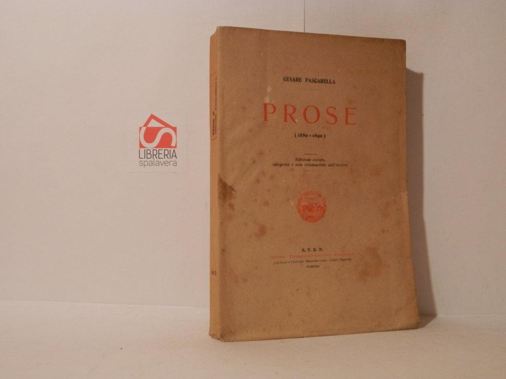 Prose. 1880-1890