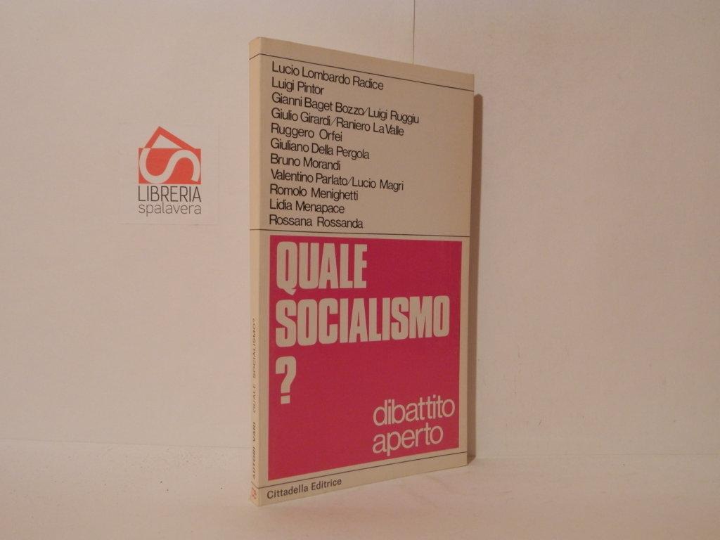 Quale socialismo? Dibattito aperto