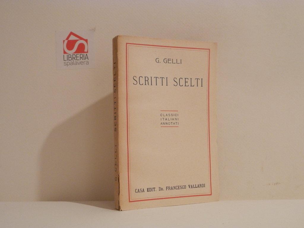 Scritti scelti