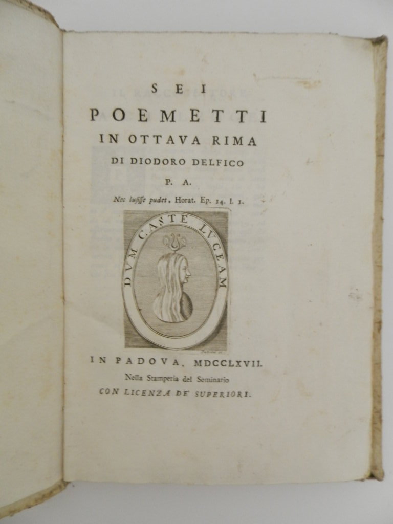 Sei poemetti in ottava rima di Diodoro Delfico
