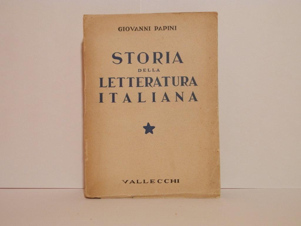 Storia della letteratura italiana. Volume primo: Duecento e Trecento