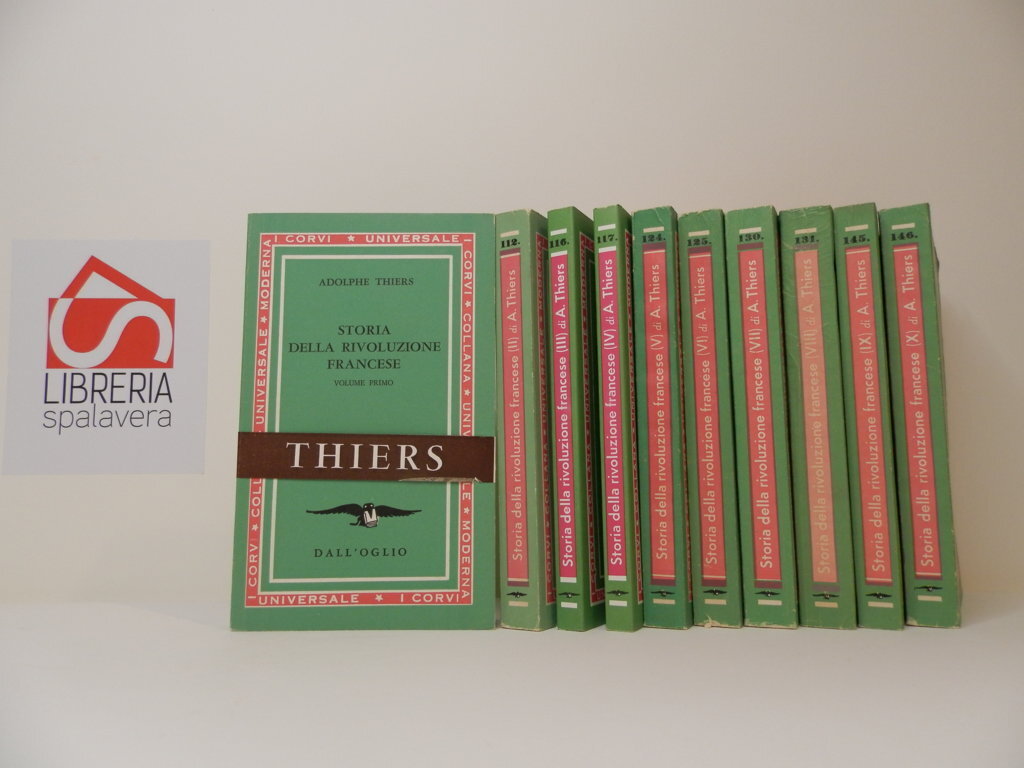 Storia della rivoluzione francese. 10 volumi