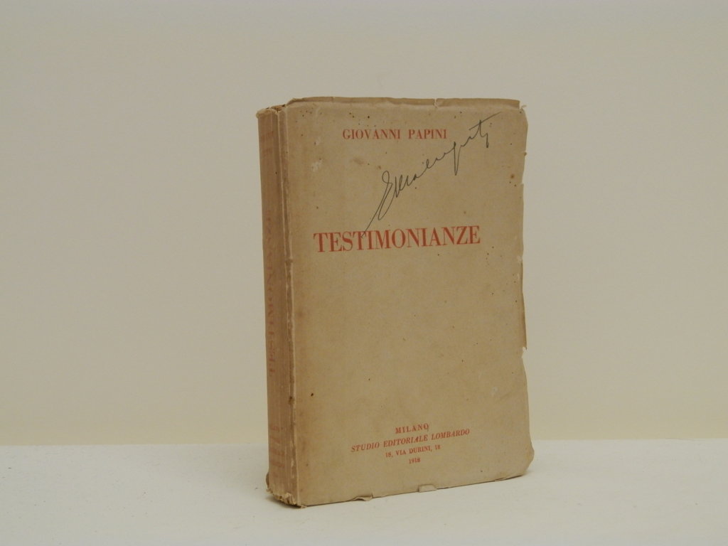 Testimonianze. Saggi non critici. Nuova serie dei 24 cervelli