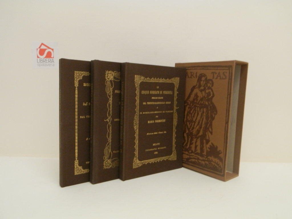 Tre memorie delle cinque giornate in edizione anastatica