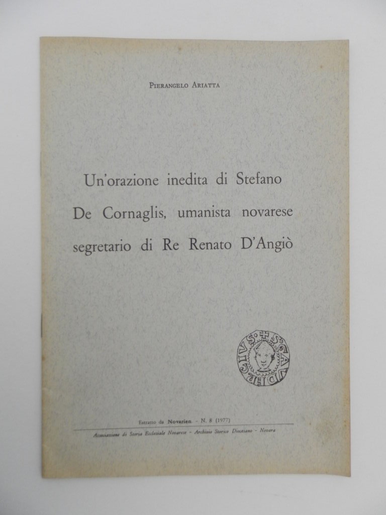 Un'orazione inedita di Stefano de Cornaglis, umanista novarese segretario di …