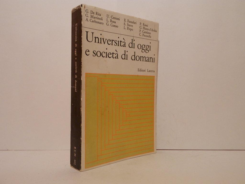 Università di oggi e società di domani