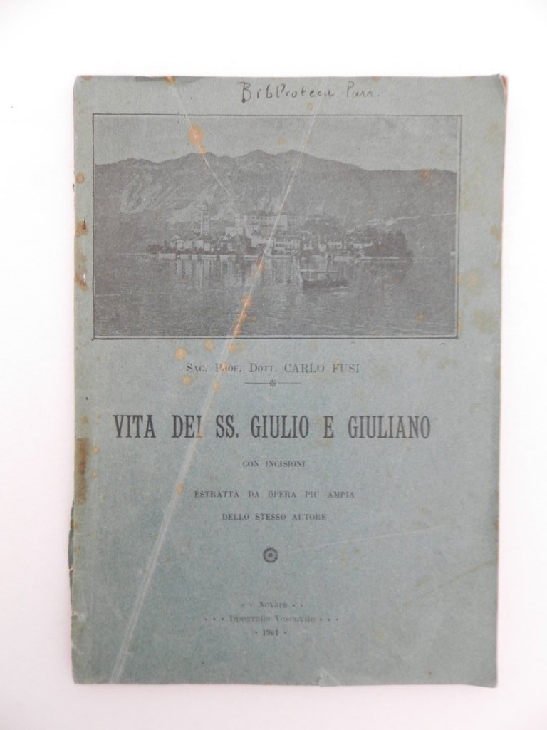 Vita dei SS. Giulio e Giuliana con incisioni. Estratta da …