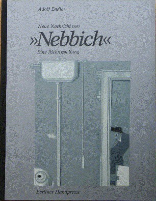 Neue Nachricht von "Nebbich" : e. Richtigstellung. [Die 8 sechsfarb. …