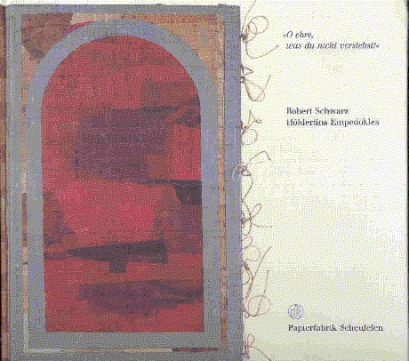 Hölderlins Empedokles "O ehre was du nicht verstehst". Katalog zum …