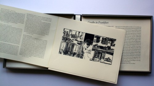 Das Portrait des Dichters. Eine Folge von Holzstichen. Textauswahl, Redaktion …