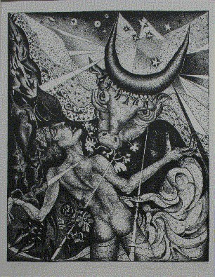 Elf Lithografien zu Luis de Góngora y Argote "Soledades".