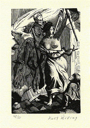 Begegnungen. Mit einer Einleitung von Jürgen Rausch. Mit 20 OHolzstichen …