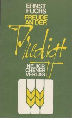 Freude an der Predigt. Hrsg. von Gerlinde Hühn .