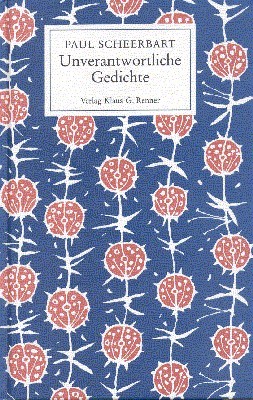 Unverantwortliche Gedichte.