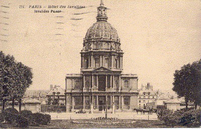 Paris, (s/w): Hôtel des Invalides.