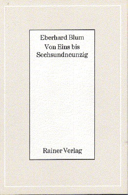 Von Eins bis Sechsundzwanzig.