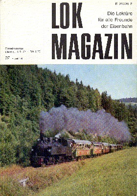 Lok Magazin 37, August 1969. Die Lektüre für alle Freunde …