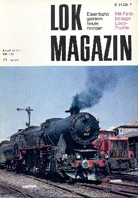 Lok Magazin, 71, April 1975. Eisenbahn gestern, heute, morgen.