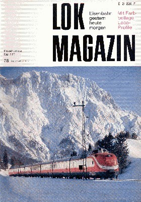 Lok Magazin, 76, Januar/Februar 1976. Eisenbahn gestern, heute, morgen.