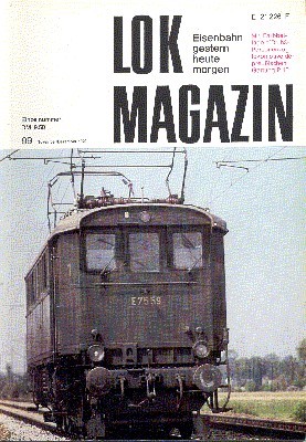 Lok Magazin, 99, November/Dezember 1979. Eisenbahn gestern, heute, morgen.