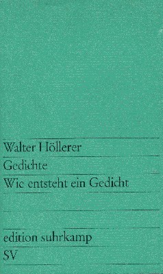 Gedichte. Wie ein Gedicht entsteht.