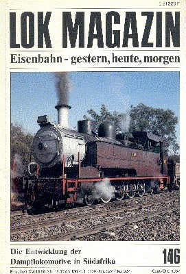 Lok Magazin, 146, September/Oktober 1987. Eisenbahn gestern, heute, morgen.