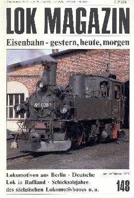 Lok Magazin, 148, Januar/Februar 1988. Eisenbahn gestern, heute, morgen.