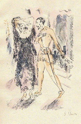 Der steinerne Gast. Deutsch von Johannes von Guenther. Lithographien von …