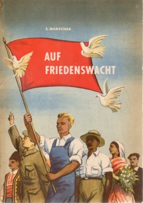 Auf Friedenswacht. Aus dem Russischen von Paul Wiens. Einband und …