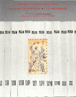 Auktion in München. 2./3. November. Das 20. Jahrhundert: Kunstliteratur und …