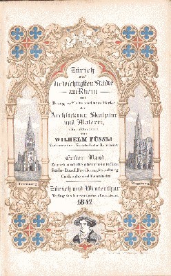 Zürich und die wichtigsten Städte am Rhein mit Bezug auf …