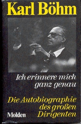 Ich erinnere mich ganz genau : Autobiogr. [Hrsg. von Hans …