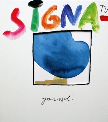 SIGNATUR. Zeit. Schrift. Bild. Objekt Nr. 22.