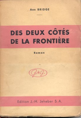 Des deux côtés de la frontiere. Roman.