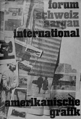 Amerikanische Grafik seit 1960. Forum Schweiz, Aargau international.