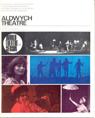 World Theatre Season at the Aldwych Theatre London, March-May 1965, …