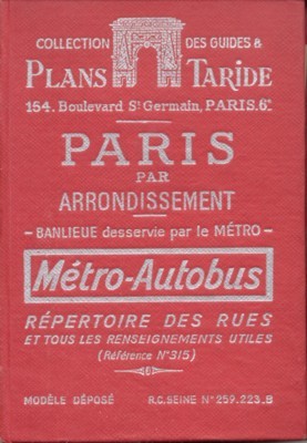 Paris par arrondissement. Plan - guide de Paris. Répertoire des …