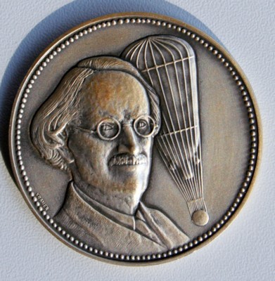 50 Jahre Stratosphärenflug Prof. Auguste Piccard, 18. Aug. 1982.