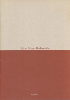 Heiner Meyer: Bodennähe. Abguss Sammlung Antiker Plastik Berlin.
