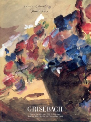 Lovis Corinth zum 150. Geburtstag. Auktion 1961.