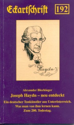 Joseph Haydn - neu entdeckt : ein deutscher Tonkünstler aus …