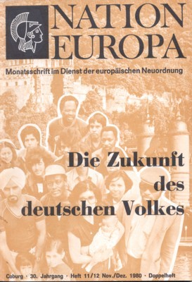 Die Zukunft des deutschen Volkes auf biologischer und politischer Sicht. …