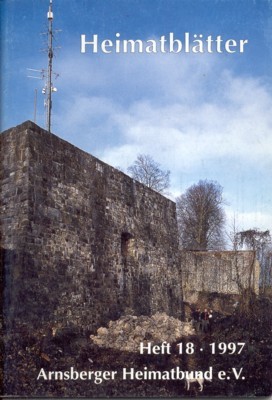Heimatblätter. Zeitschrift des Arnsberger Heimatbundes.