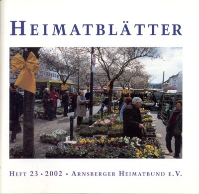 Heimatblätter. Zeitschrift des Arnsberger Heimatbundes.