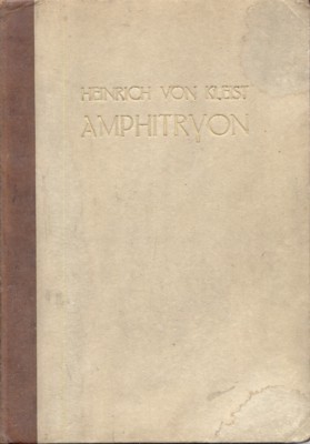 Amphitryon. Ein Lustspiel nach Molière.