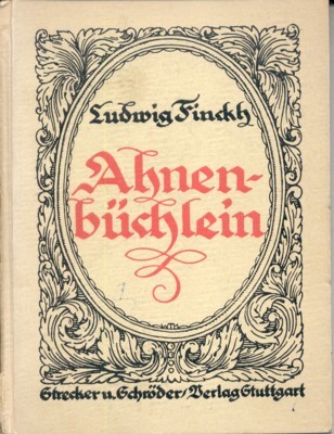 Ahnenbüchlein.